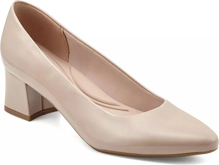 Beige Patent