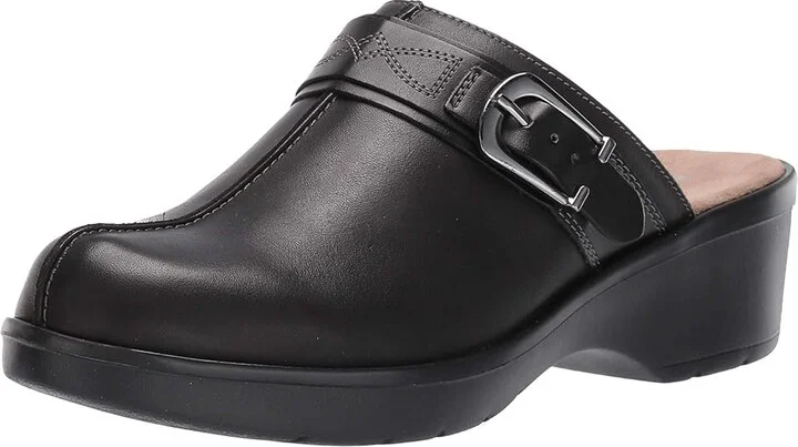 Easy Spirit Pine Women's Shoes Black : 5 M (B), Leather - Image 2