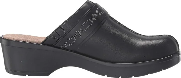 Easy Spirit Pine Women's Shoes Black : 5 M (B), Leather - Image 8