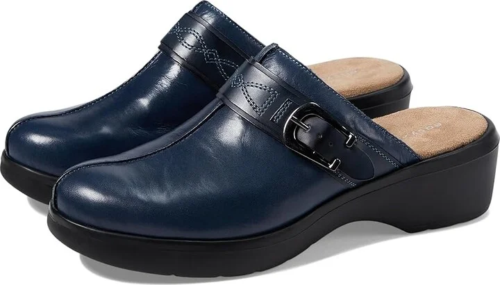 Easy Spirit Pine Women's Shoes Dark Blue : 5.5 M (B), Leather