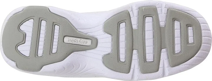 Easy Spirit Punter Women's Walking Shoes White/Light Grey Leather : 6 M (B) - Image 3