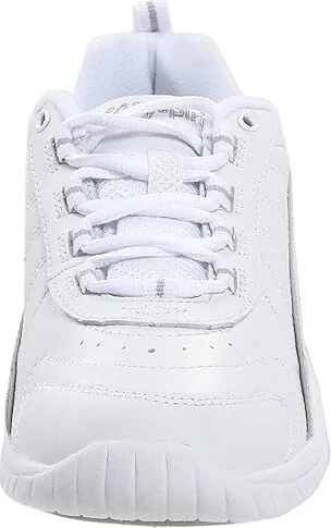 Easy Spirit Punter Women's Walking Shoes White/Light Grey Leather : 6 M (B) - Image 5