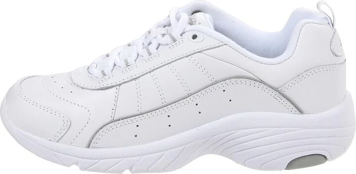 Easy Spirit Punter Women's Walking Shoes White/Light Grey Leather : 6 M (B) - Image 6