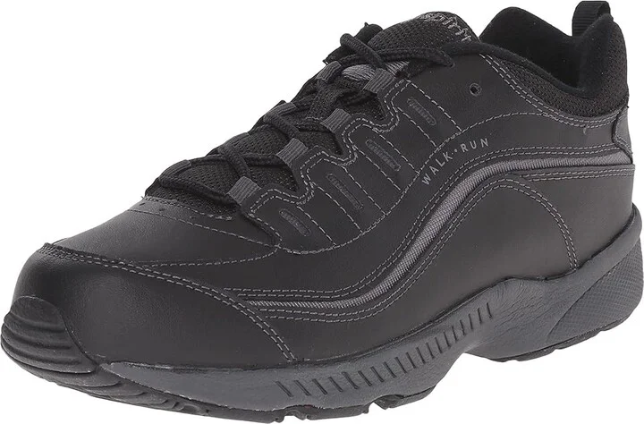 Easy Spirit Romy Women's Walking Shoes Black Leather : 5 M (B) - Image 2