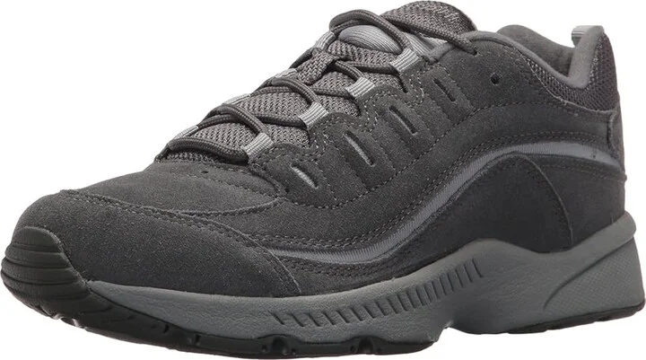 Easy Spirit Romy Women's Walking Shoes Grey Suede 1 : 5.5 M (B), Leather - Image 2