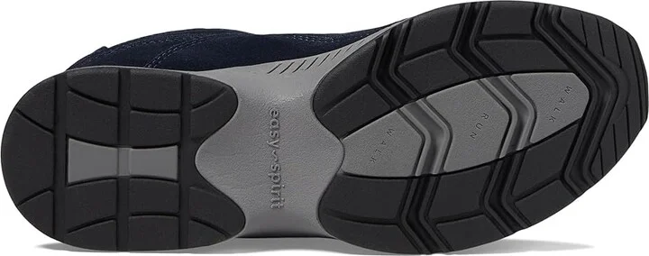 Easy Spirit Romy Women's Walking Shoes Navy Suede 1 : 5 M (B), Leather - Image 4