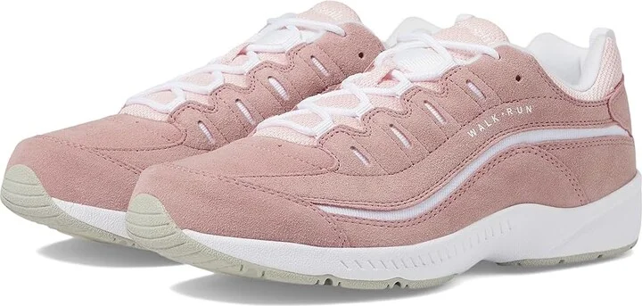 Easy Spirit Romy Women's Walking Shoes Pink : 5 M (B), Leather