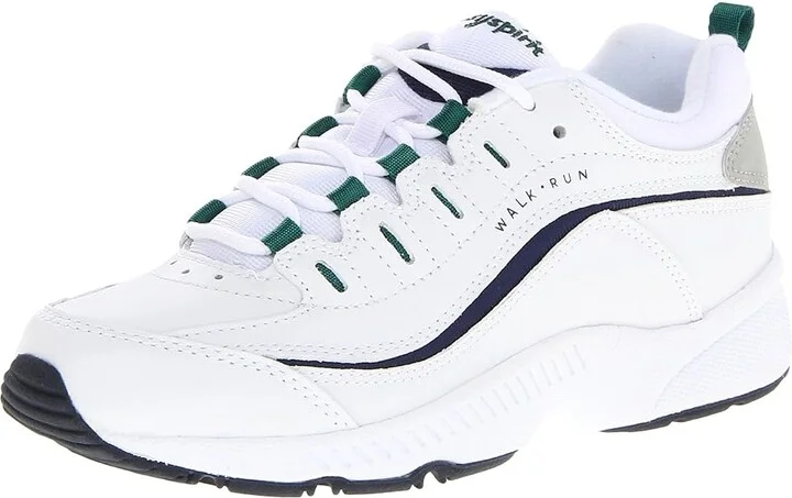 Easy Spirit Romy Women's Walking Shoes White Leather : 6.5 M (B) - Image 2