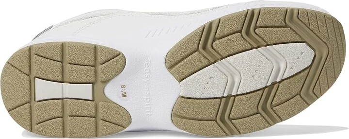 Easy Spirit Romy Women's Walking Shoes White/Light Grey Leather : 6 M (B) - Image 4