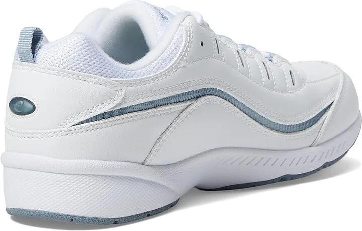 Easy Spirit Romy Women's Walking Shoes White/Medium Blue Leather : 6.5 M (B) - Image 5