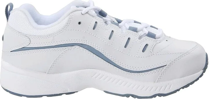 Easy Spirit Romy Women's Walking Shoes White/Medium Blue Leather : 6.5 M (B) - Image 8