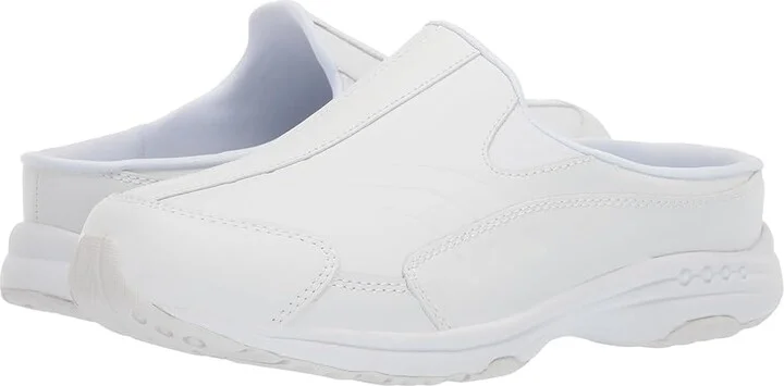 Easy Spirit Tour Guide Women's Slip on Shoes White Leather : 6 N (AA)