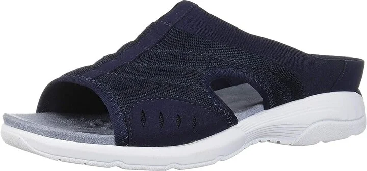 Easy Spirit Traciee 2 Women's Shoes Navy : 6 W (D), Textile - Image 2