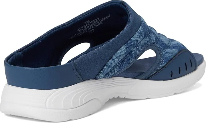 Easy Spirit Traciee Women's Sandals Dark Blue Floral Denim : 7.5 N (A) - Image 4