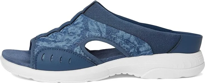 Easy Spirit Traciee Women's Sandals Dark Blue Floral Denim : 7.5 N (A) - Image 6