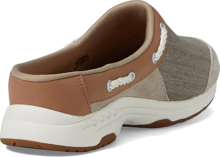 Easy Spirit Travelport 19 Women's Slip on Shoes Natural : 5 M (B), Suede/Textile - Image 5