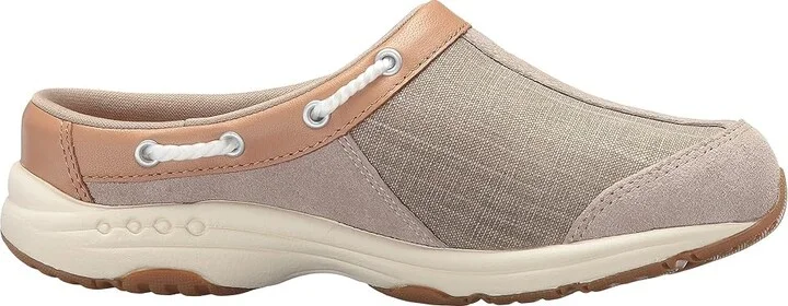 Easy Spirit Travelport 19 Women's Slip on Shoes Natural : 5 M (B), Suede/Textile - Image 8