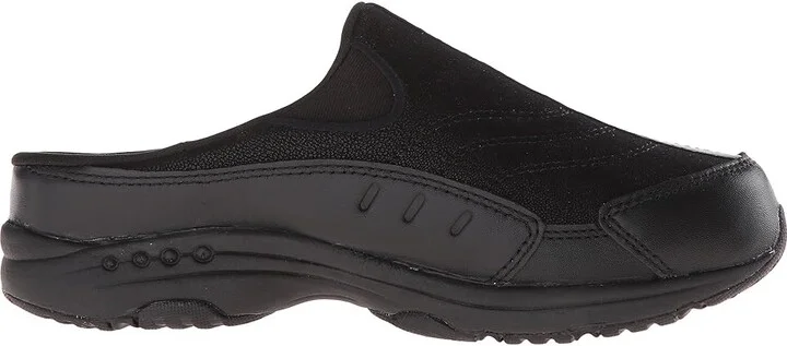 Easy Spirit Traveltime 234 Women's Shoes Black/Black Leather : 5 M (B), Leather/Textile - Image 8