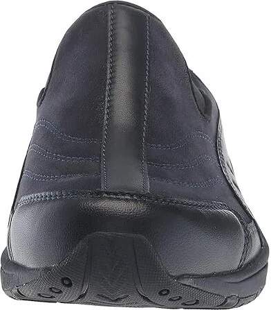 Easy Spirit Traveltime 234 Women's Shoes Navy/Navy Leather : 6 WW (EE), Leather/Textile - Image 6