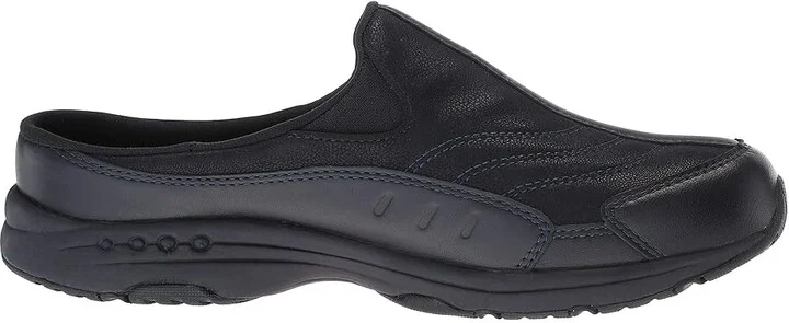 Easy Spirit Traveltime 234 Women's Shoes Navy/Navy Leather : 6 WW (EE), Leather/Textile - Image 8
