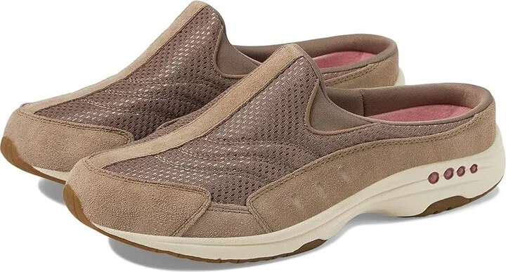 Easy Spirit Traveltime 266 Women's Shoes Taupe : 5 M (B), Suede/Mesh