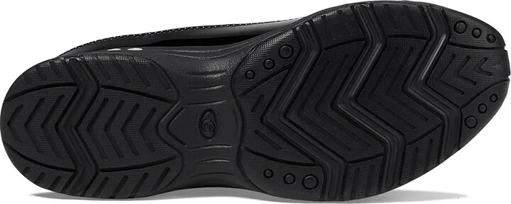 Easy Spirit Traveltime Women's Clog Shoes Black Patent Leather/Silver : 5 M (B) - Image 4