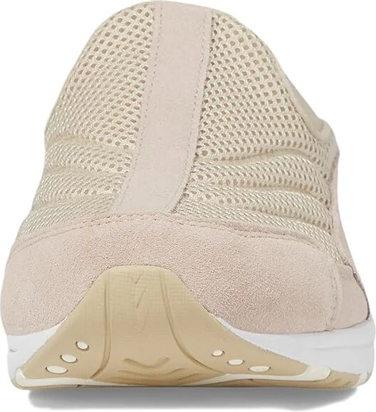 Easy Spirit Traveltime Women's Clog Shoes Light Natural Suede/White : 6 M (B) - Image 3
