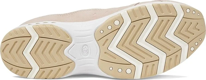 Easy Spirit Traveltime Women's Clog Shoes Light Natural Suede/White : 6 M (B) - Image 4