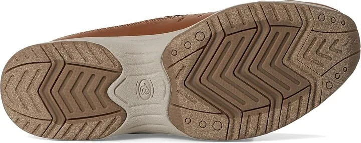 Easy Spirit Traveltime758 Women's Clog Shoes Camel/Natural Houndstooth : 8.5 WW (EE), Synthetic - Image 3