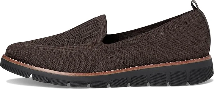 Easy Spirit Valina Women's Flat Shoes Dark Brown : 7 M (B), Polyester - Image 6