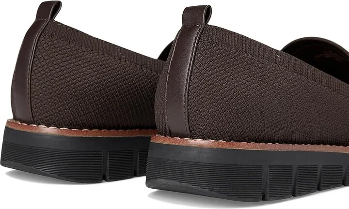 Easy Spirit Valina Women's Flat Shoes Dark Brown : 7 M (B), Polyester - Image 7