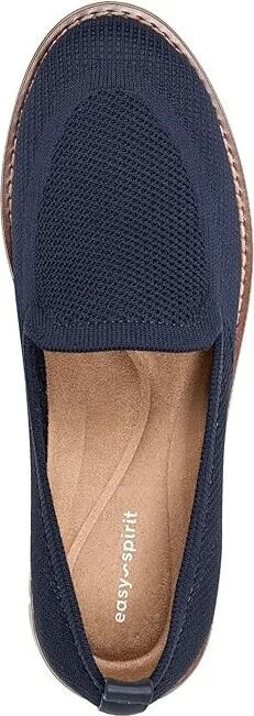 Easy Spirit Valina Women's Flat Shoes Navy : 7.5 M (B), Polyester - Image 2