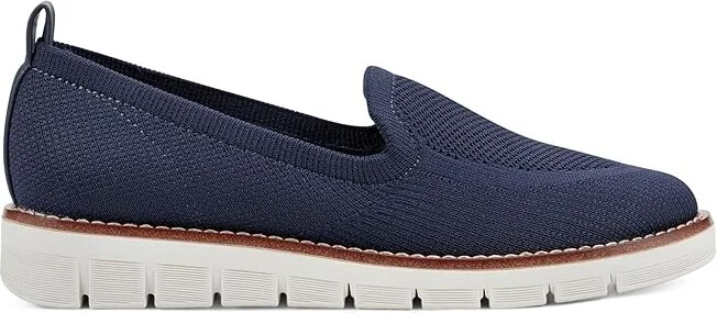 Easy Spirit Valina Women's Flat Shoes Navy : 7.5 M (B), Polyester - Image 5