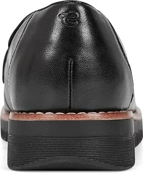 Easy Spirit Velia Women's Flat Shoes Black Leather : 8.5 W (D), Leather/Suede - Image 4