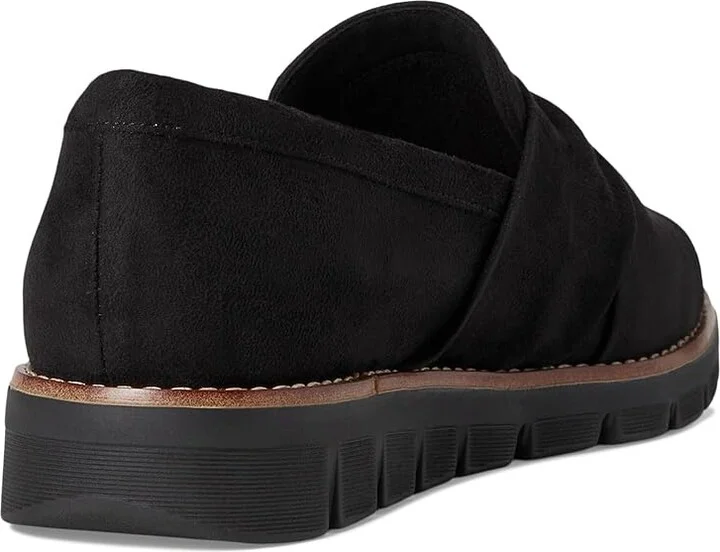 Easy Spirit Vitalia Women's Flat Shoes Black : 7 M (B), Textile - Image 4