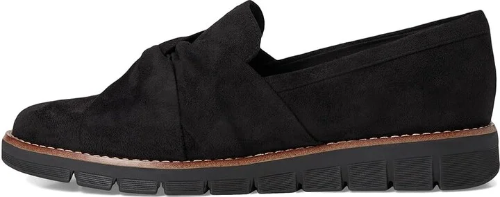 Easy Spirit Vitalia Women's Flat Shoes Black : 7 M (B), Textile - Image 6