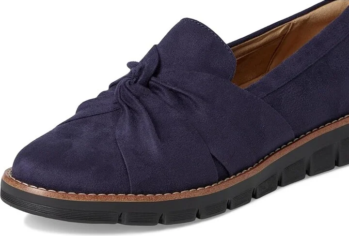 Easy Spirit Vitalia Women's Flat Shoes Dark Blue : 5.5 M (B), Textile - Image 7