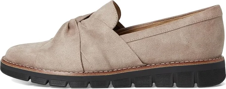 Easy Spirit Vitalia Women's Flat Shoes Taupe : 9.5 W (D), Textile - Image 6