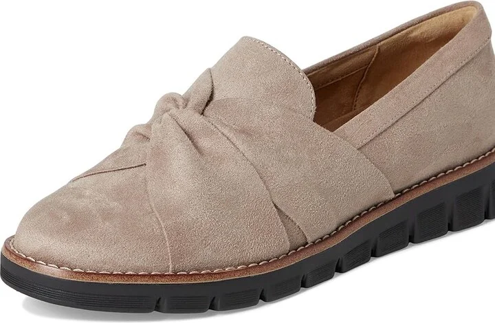 Easy Spirit Vitalia Women's Flat Shoes Taupe : 9.5 W (D), Textile - Image 7