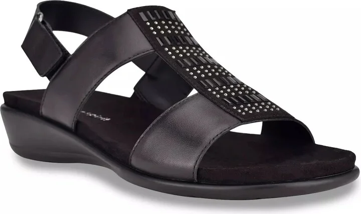 Easy Spirit Wide Width Hazel Wedge Sandal