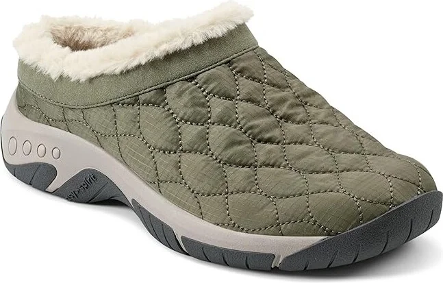 Easy Spirit Wimmy 2 Women's Shoes Olive Green : 7 M (B), Faux Fur - Image 5