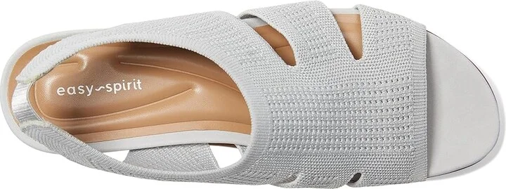 Easy Spirit Winslow Women's Sandals Light Grey/Silver : 7 W (D), Synthetic - Image 2