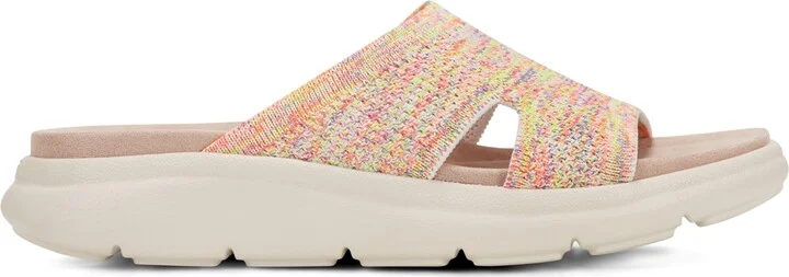 Easy Spirit Women's Amari Sporty Flat Slide Sandals - Image 6