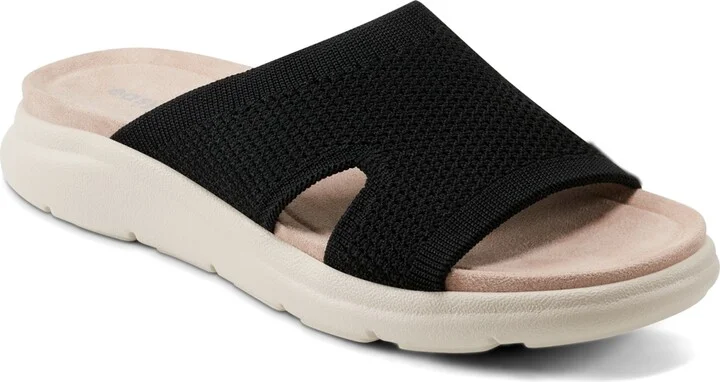 Easy Spirit Women's Amari Sporty Flat Slide Sandals