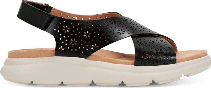 Easy Spirit Women's Amiya Crisscross Lightweight Flat Sandals - Image 2