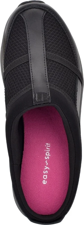 Easy Spirit Women's Argyle Mesh Walking Clogs - Image 2