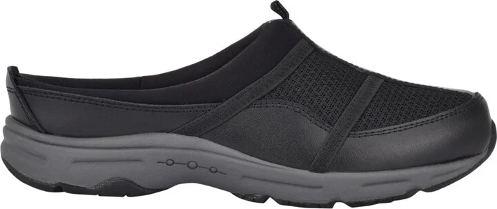 Easy Spirit Women's Argyle Mesh Walking Clogs - Image 3