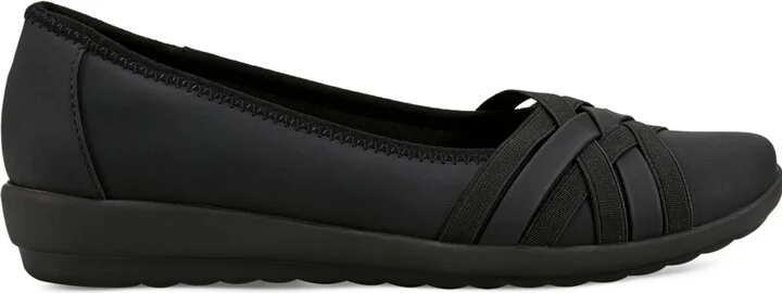 Easy Spirit Women's Avva Woven Slip-On Ballet Flats - Image 3