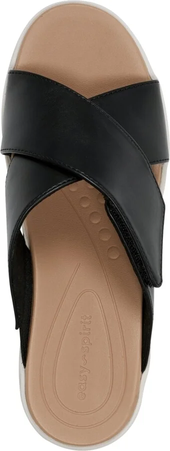 Easy Spirit Women's Bindie Crisscross Lightweight Wedge Sandals - Image 4