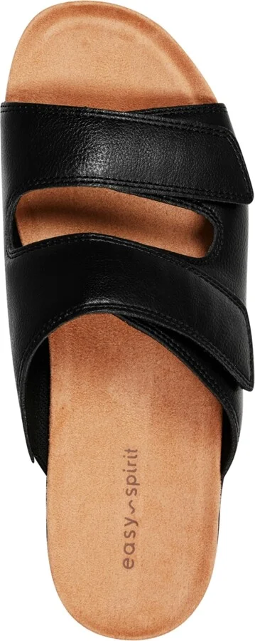 Easy Spirit Women's Bowen Double Band Low Wedge Sandals - Image 4